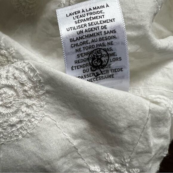 HINGE BLOUSE, off white, Size M - Picture 4 of 5